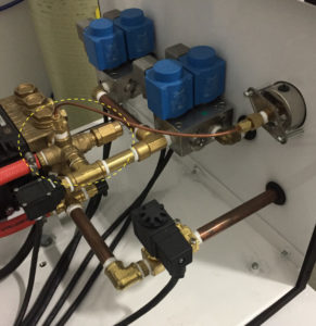 Unloader Valve Installed in High Pressure Pump Station