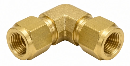 3/8" brass 90° elbow — reference image