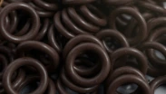 Black Viton nozzle O-rings — pack of 100 — reference image