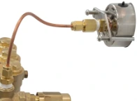 Pressure gauge tubing assembly — reference image