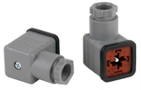 Four-spade DIN plug connector for 95001 — reference image