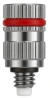 303 stainless steel nozzle — 5.29 lbs/hr, red band — reference image